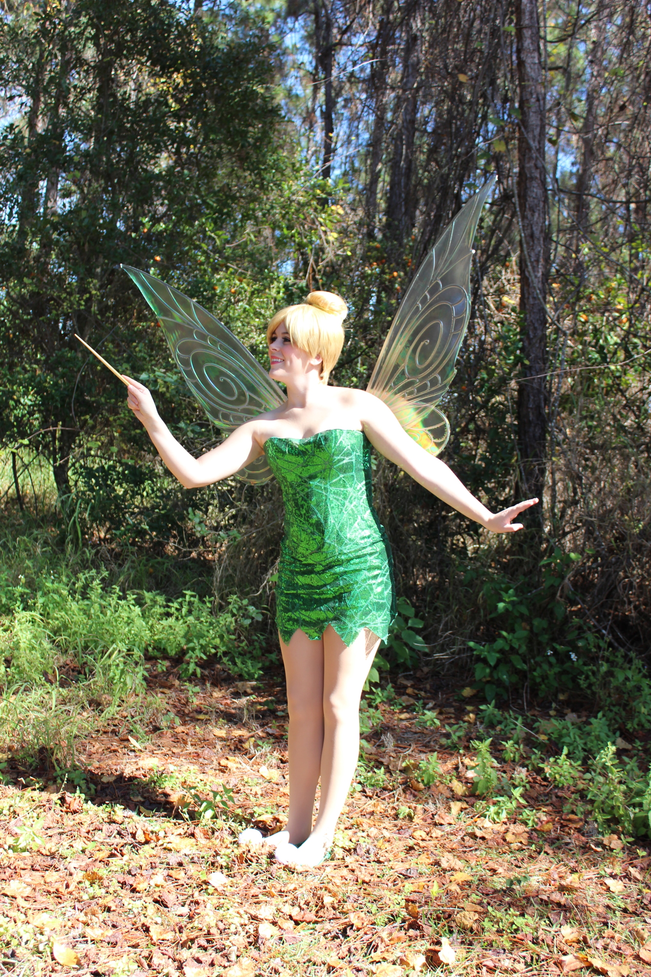 Tinker Bell brings magic to birthday parties and other events.