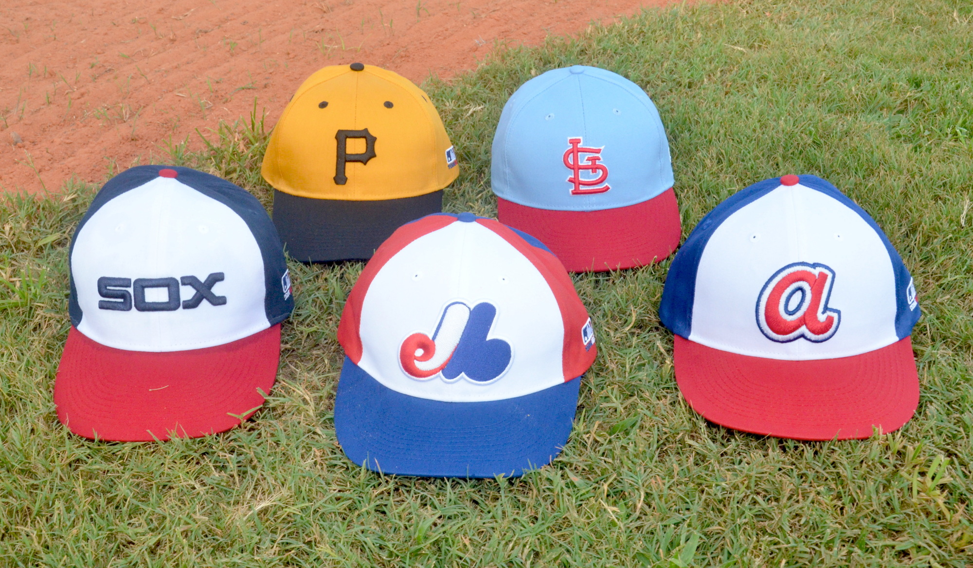 Throwback hats for the White Sox, Pirates, Expos, Cardinals and Braves — among others — have been a big hit.