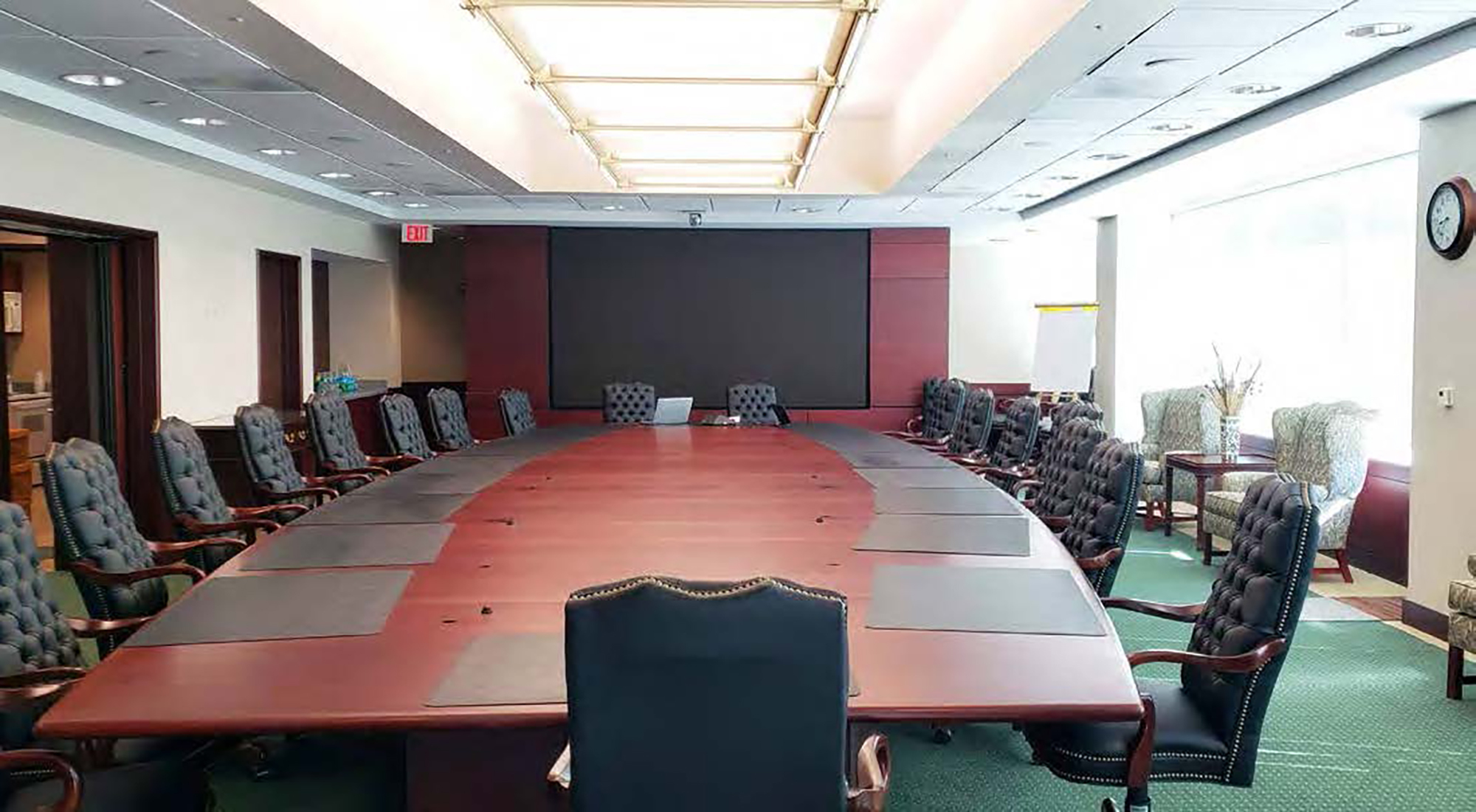 A conference room inside the former VyStar headquarters.