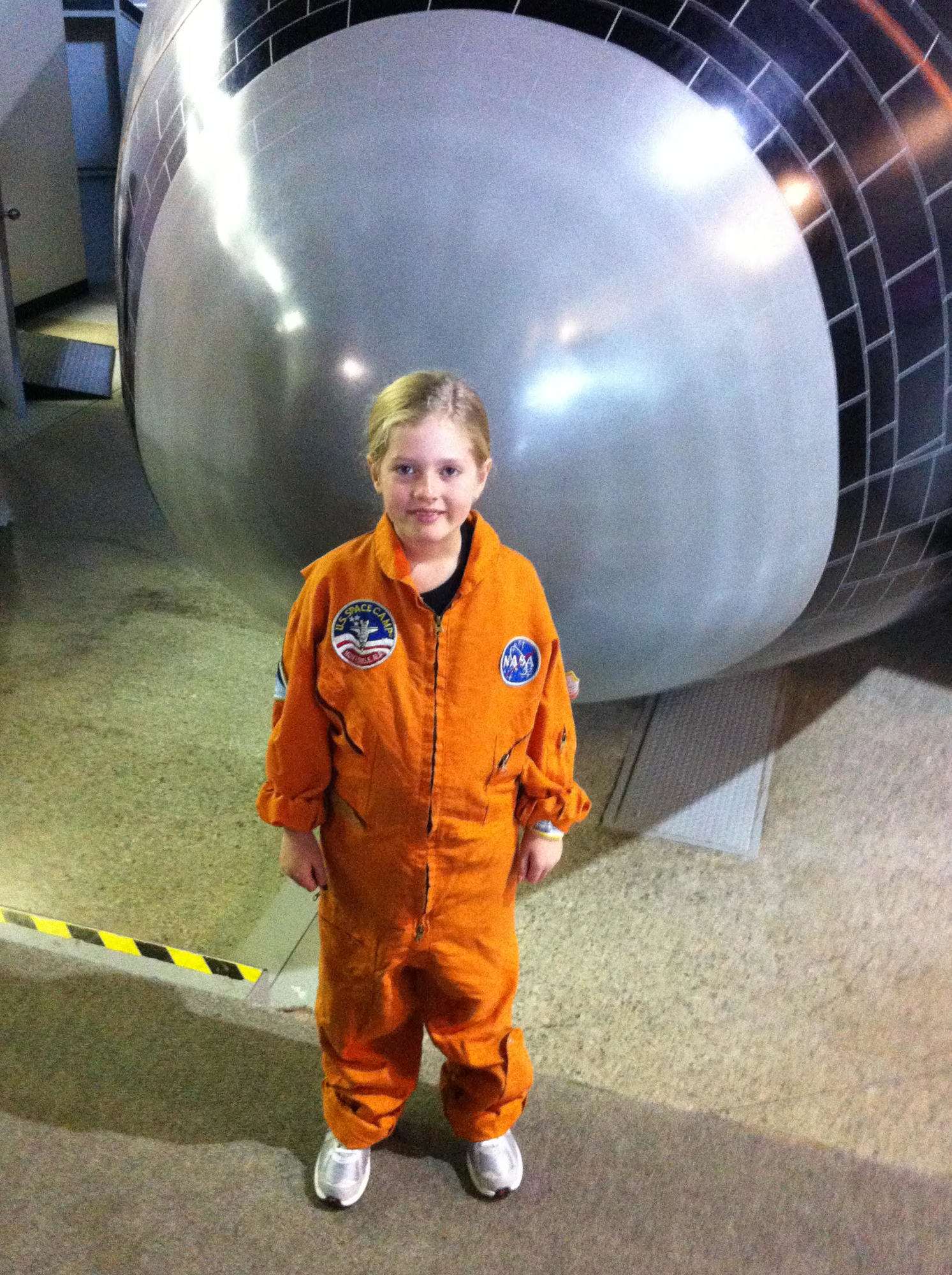When she was 7, Kathleen Cravens attended Space Camp in Huntsville, Alabama. (Courtesy photo)