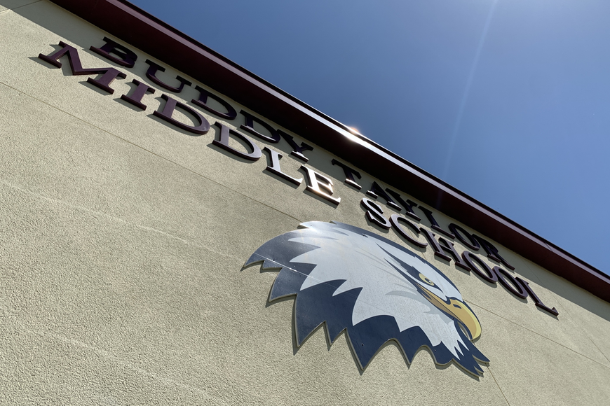 The school district currently has two middle schools — Buddy Taylor and Indian Trails. It plans to build a third within the next five years. File photo