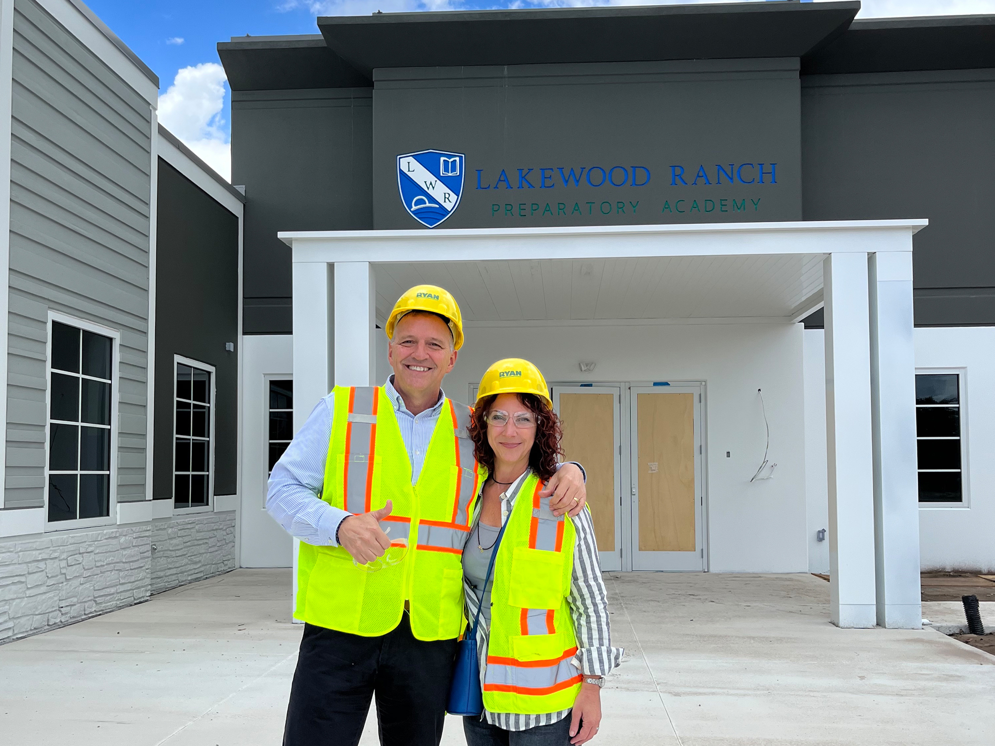 Principals Bradley Warren and Cheryl Cendan (File photo)