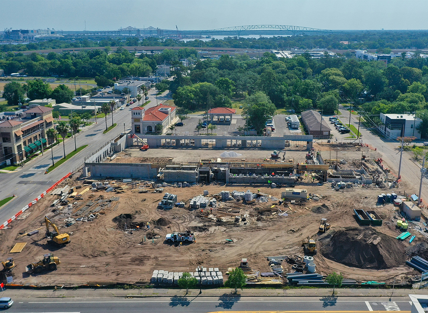 The East San Marco project under construction in this aerial image from ETM.