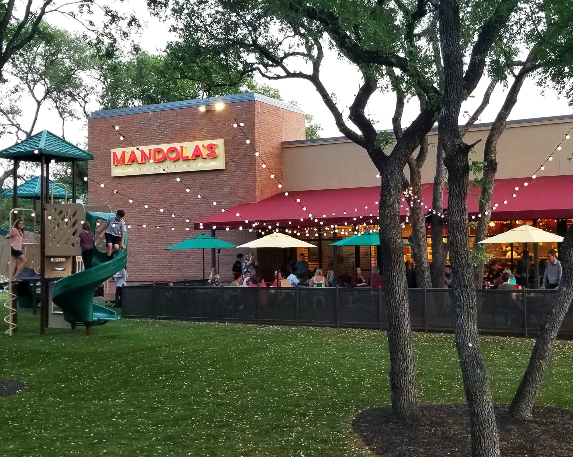 The Mandola’s Italian Kitchen in Cedar Park, Texas.