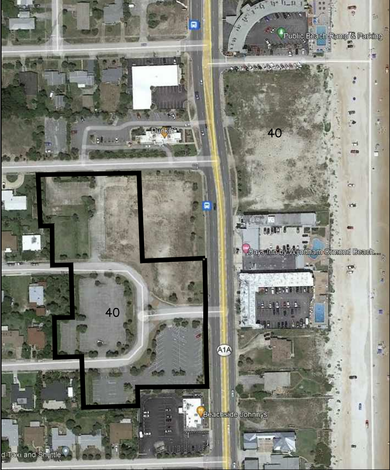 Fifteen single-family homes are proposed to be built in the former Florida Hospital Oceanside site. Courtesy of the city of Ormond Beach