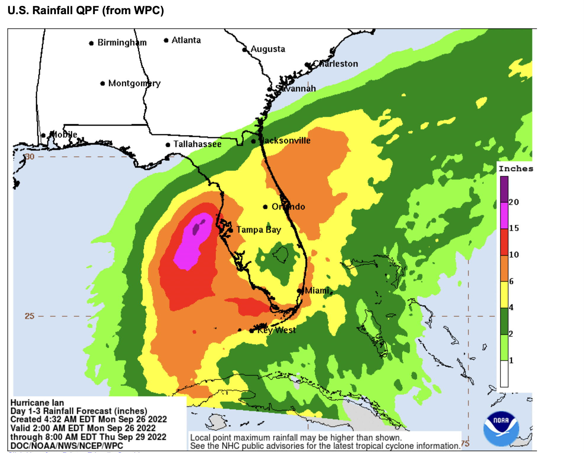 Image from the National Hurricane Center