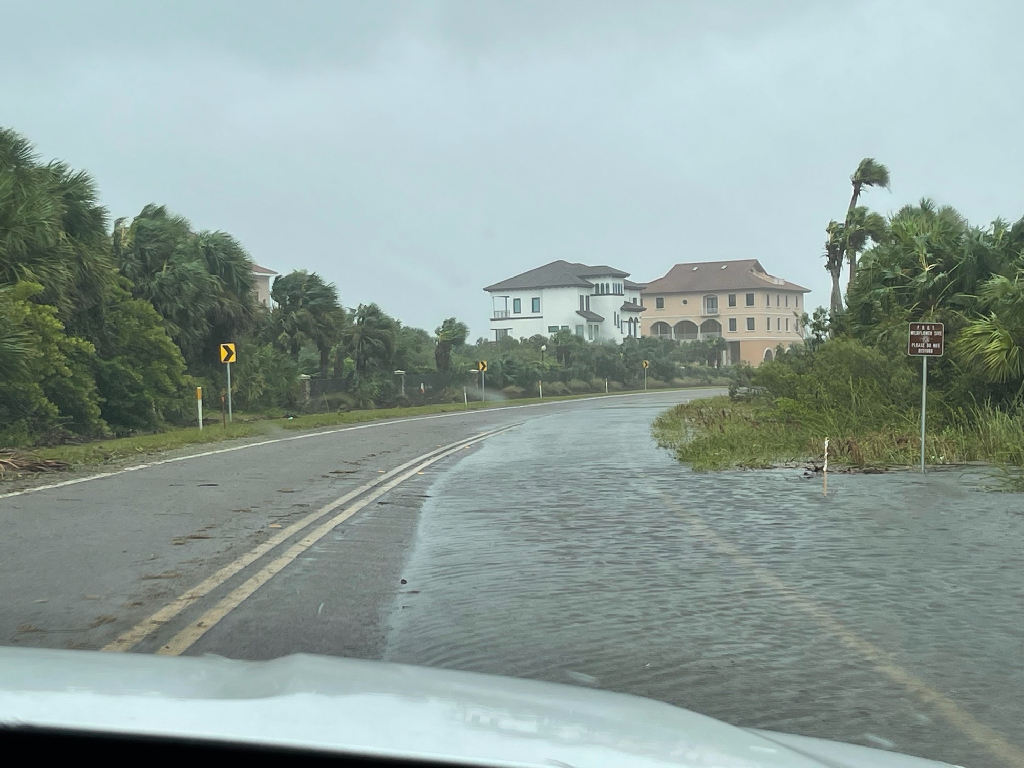 State Road A1A near Island Estates. Photo courtesy of the Flagler County government