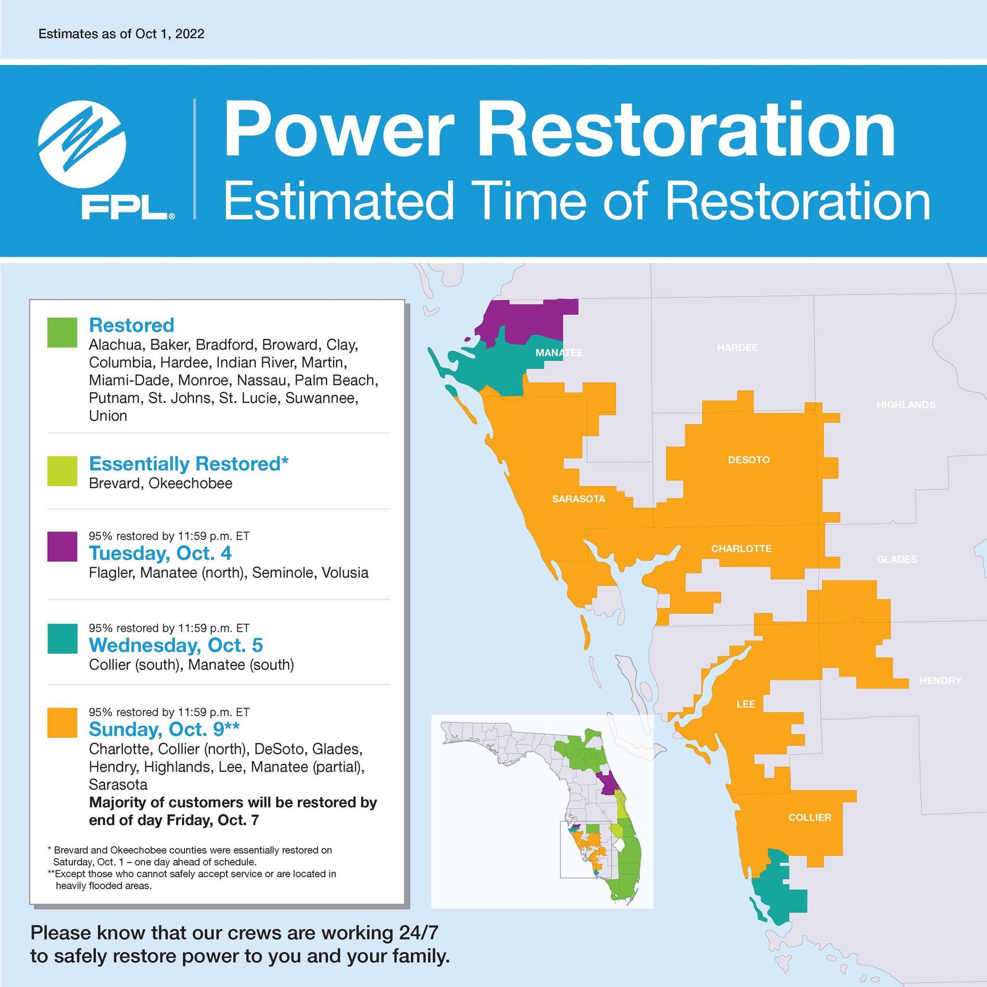 Manatee County Power Outages 10