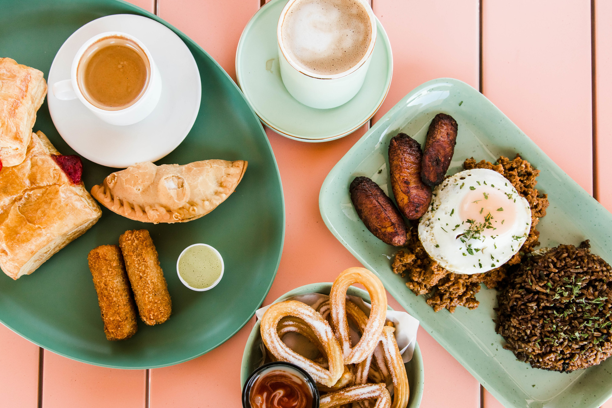 1928 Cuban Bistro’s menu includes breakfast all day, lunch and dinner.