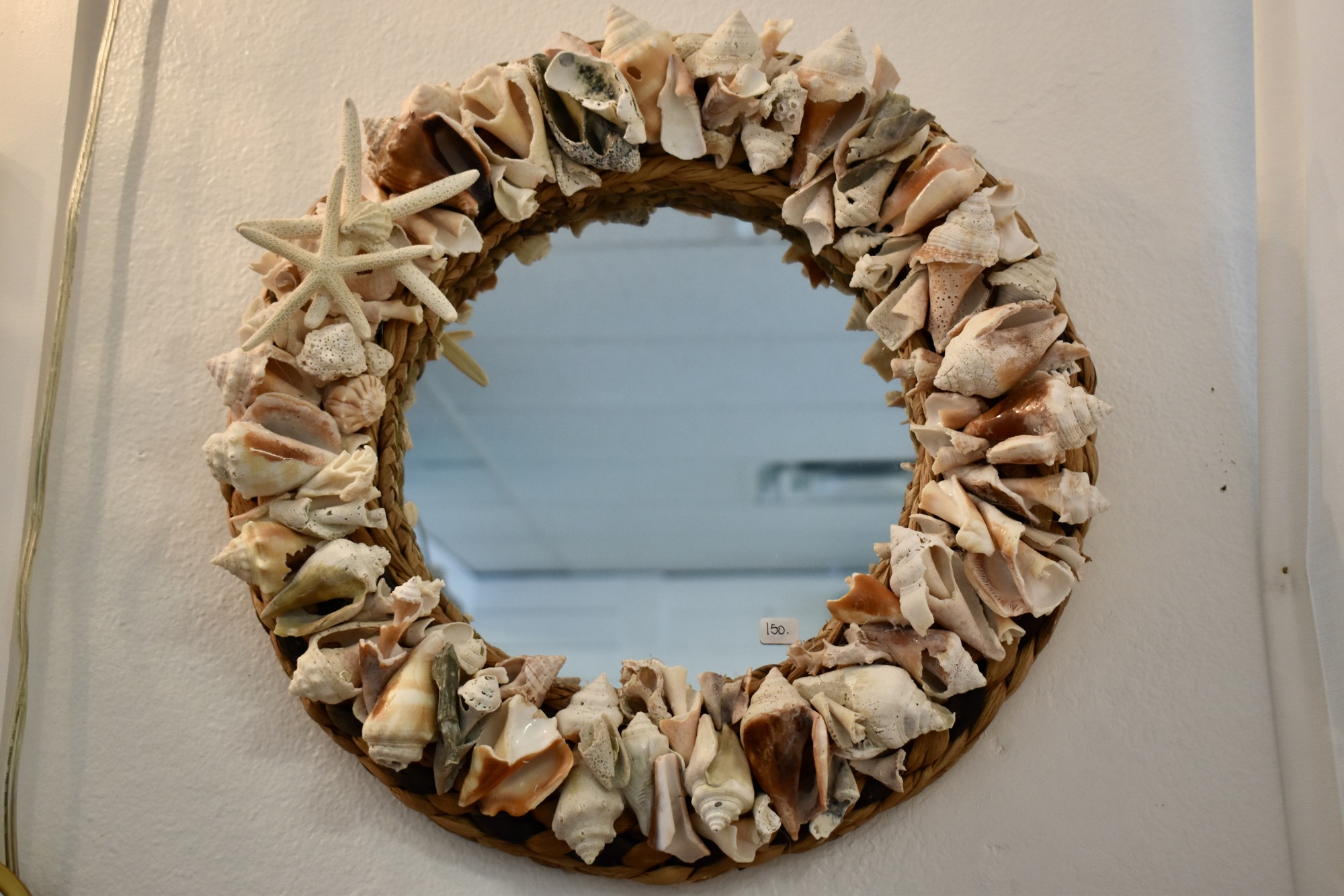 Barbara Schwan uses a lot of shells in her artwork.