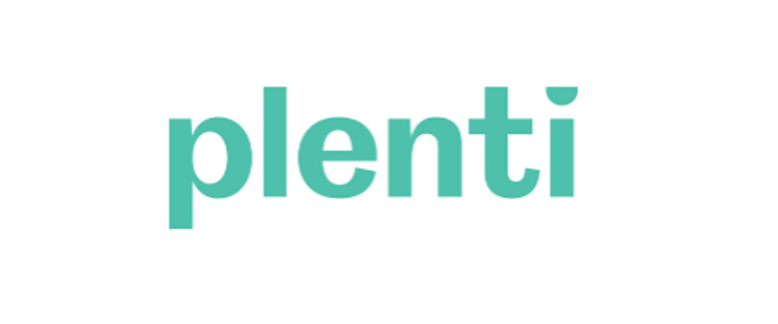 The logo for Plenti.