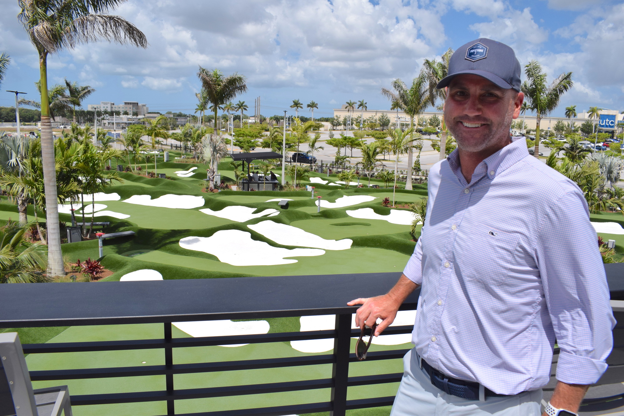 PopStroke founder Greg Bartoli said the Sarasota location was chosen to host the inaugural PopStroke Tour Championship because of its two-story size as well as the community's love of golf. (File photo.)