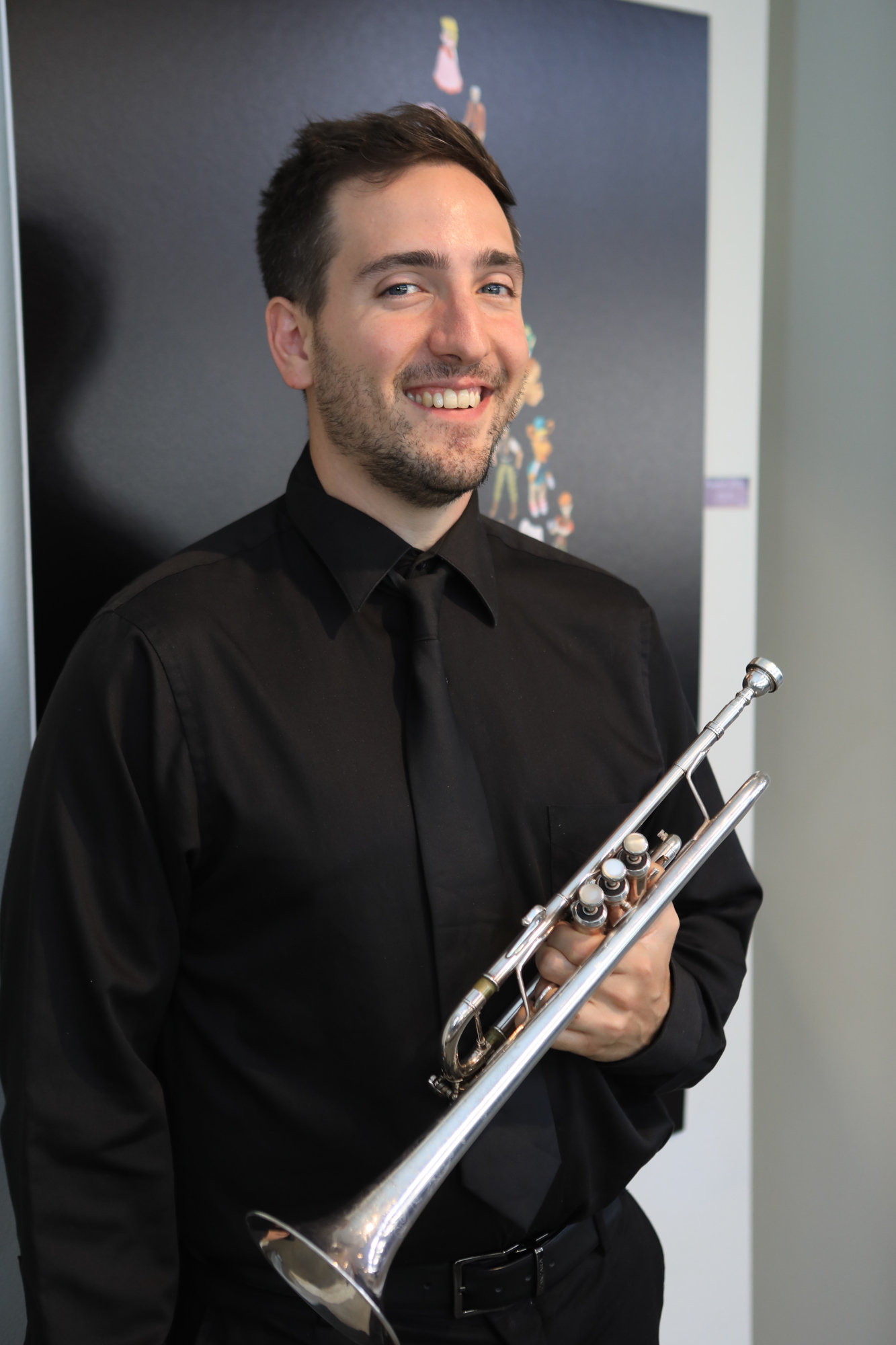 New York native Gianluca Farina is Sarasota Orchestra's new principal trumpet player. (Photo by Harry Sayer)