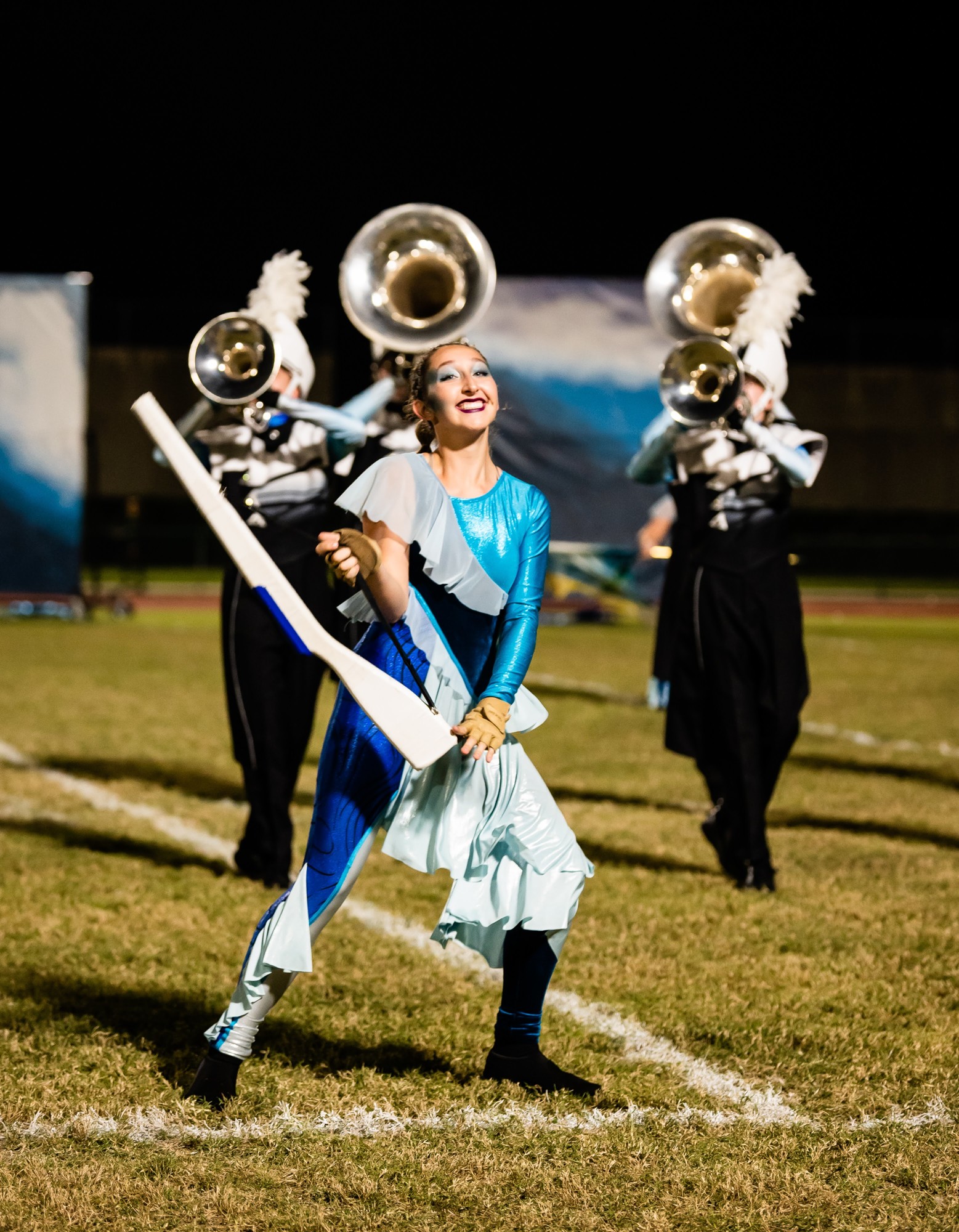 Jasmine Burden is headed to the Sugar Bowl in December with the Lakewood Ranch High School Marching Mustangs. (Courtesy photo)