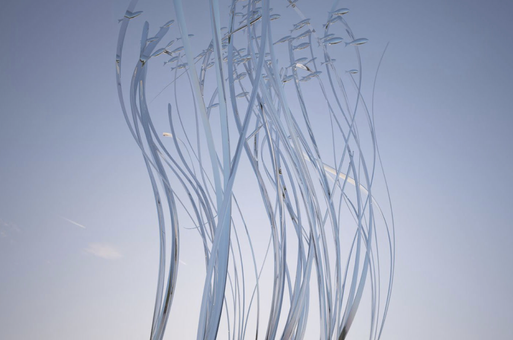 Seagrass, by Spanish sculptor Casto Solano, will be installed in the roundabout at U.S. 41 and 10th Street. (File rendering)