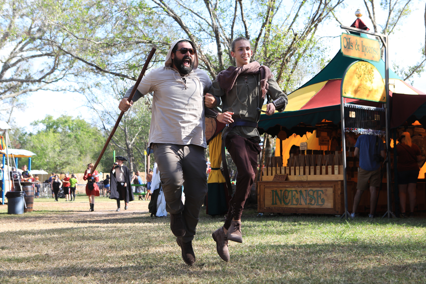 The Sarasota Medieval Fair runs every weekend in November. (Photo by Harry Sayer)