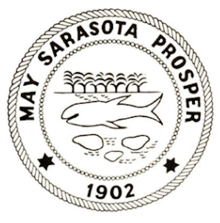 The original Sarasotas city seal, circua 1902. (Courtesy image