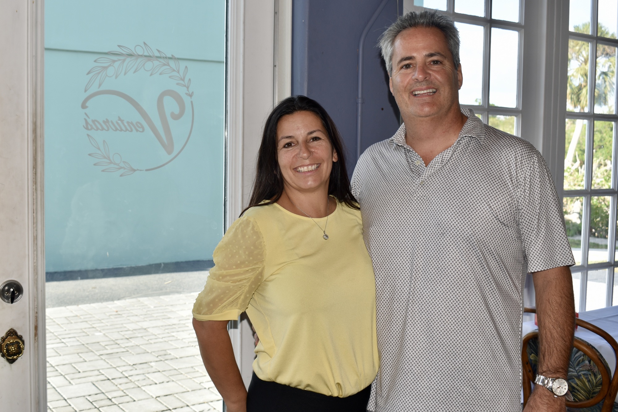 Debra and Michael Murphy are open for business in Whitney Plaza. (Photo by Lesley Dwyer)